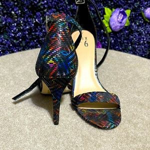 Preowned multi color No6 sandals